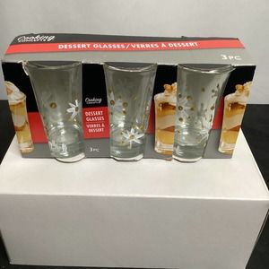 Dessert Glasses  set of 3